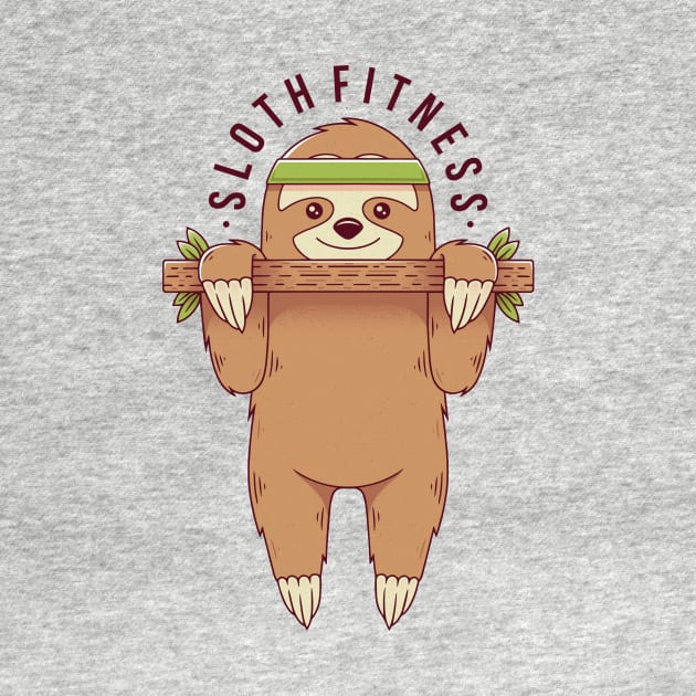 Sloth Fitness by Alundrart